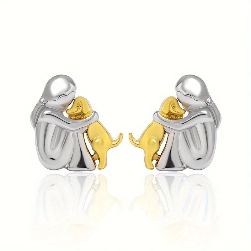 NOA | BOUCLES D'OREILLES EN ÉTREINTE DE CHIEN
