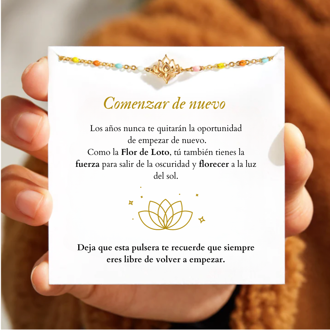Pulsera Lotus - Comenzar de nuevo