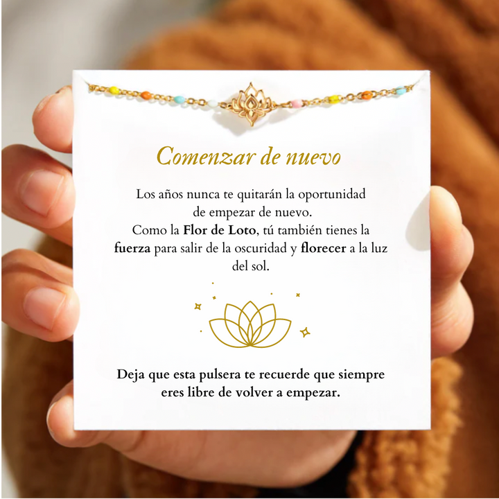 Pulsera Lotus - Comenzar de nuevo