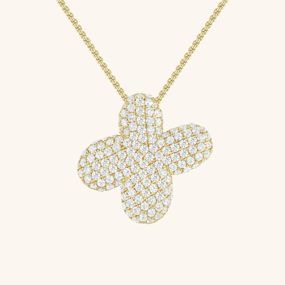 Bubble™ | Collier avec Initiale et Imitation Diamant