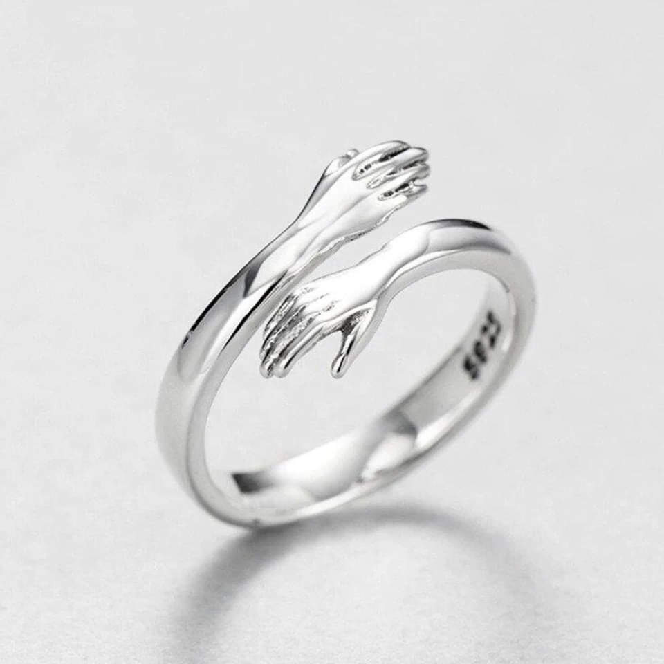 Bague ajustable en argent sterling