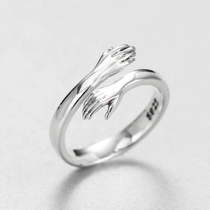 Bague ajustable en argent sterling