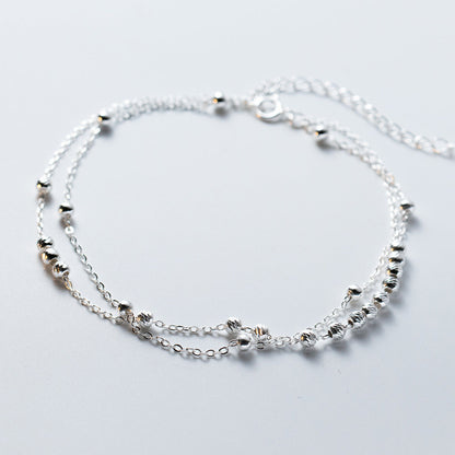 Sylvie™ | Bracelet de Cheville Perles Discrètes