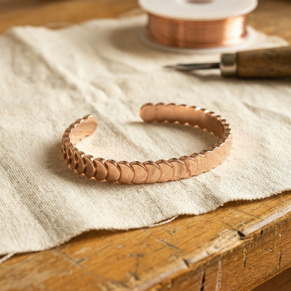 Bracelet en cuivre Tide de Marguax