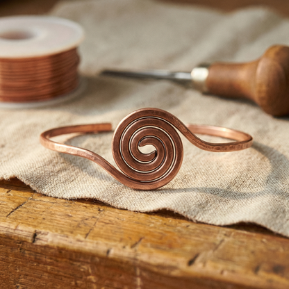 Bracelet de cheville en cuivre Marguax