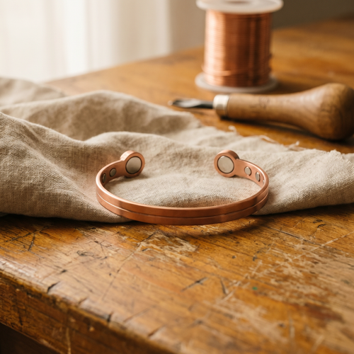 Bracelet en cuivre Marguax'