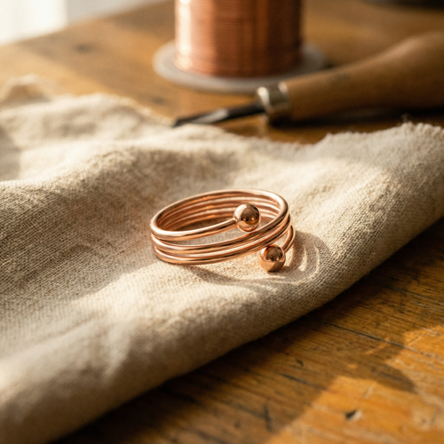 Bague en cuivre Marguax