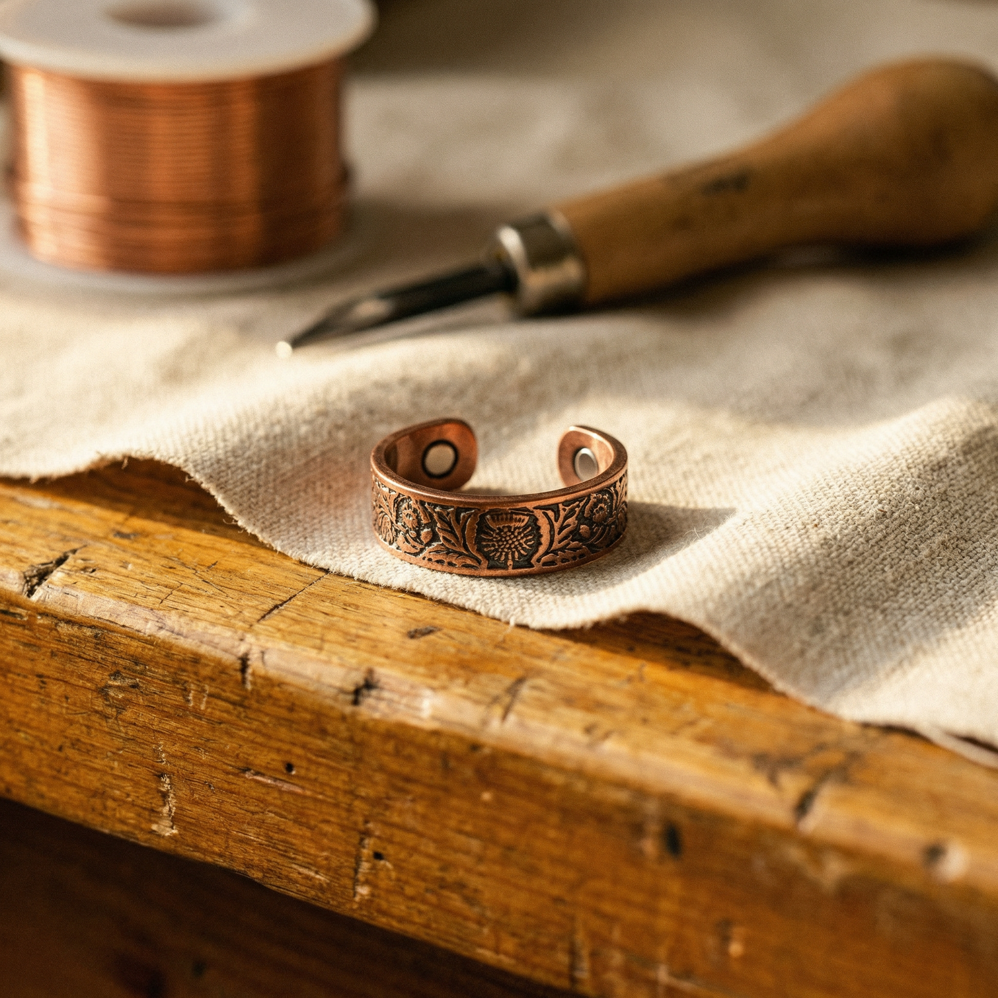 Bague en cuivre Marguax