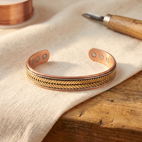 Bracelet en cuivre de la collection Marguax