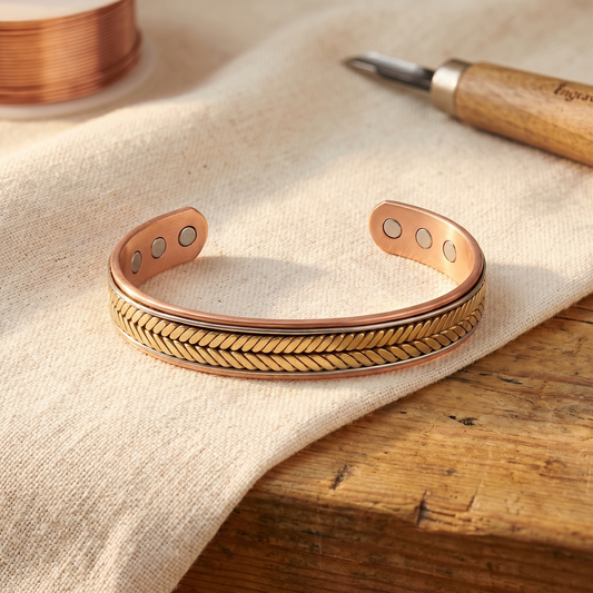 Bracelet en cuivre de la collection Marguax