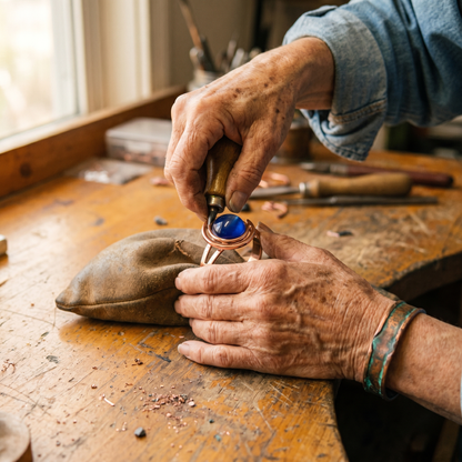 Bracelet en cuivre de la sphère Marguax