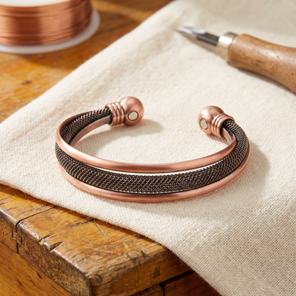 Bracelet en cuivre Cairn de Marguax