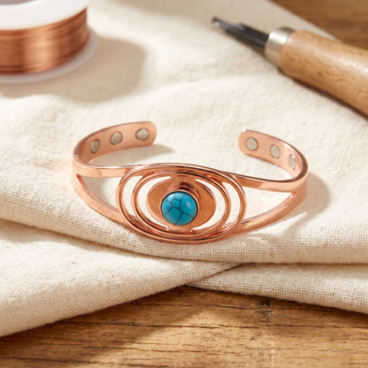 Bracelet en cuivre Sedge de Veraar Marguax