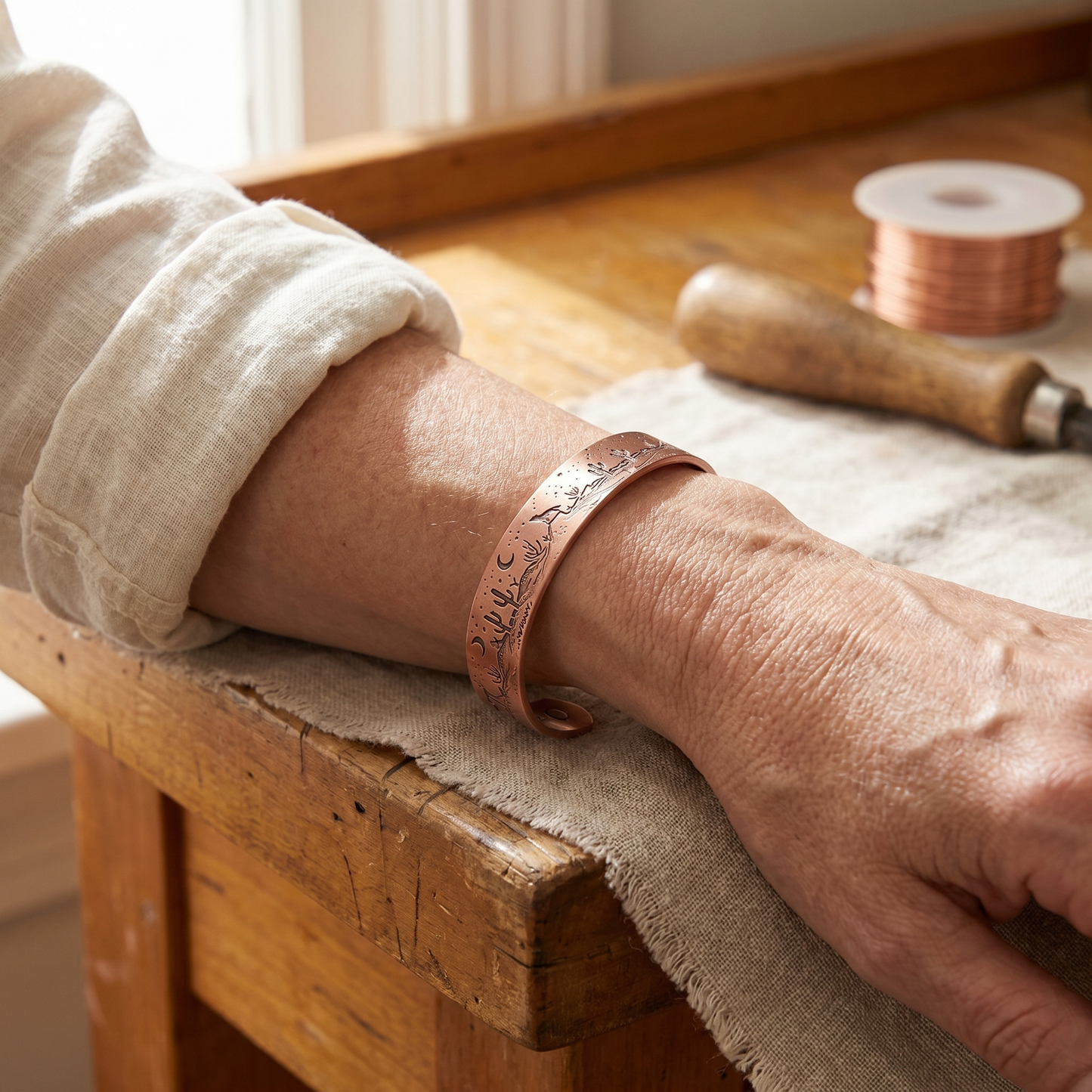 Bracelet en cuivre de Marguax's Cove