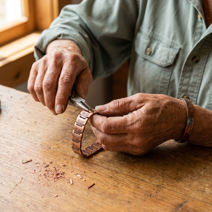 Bracelet en cuivre pour hommes par Marguax's Glen