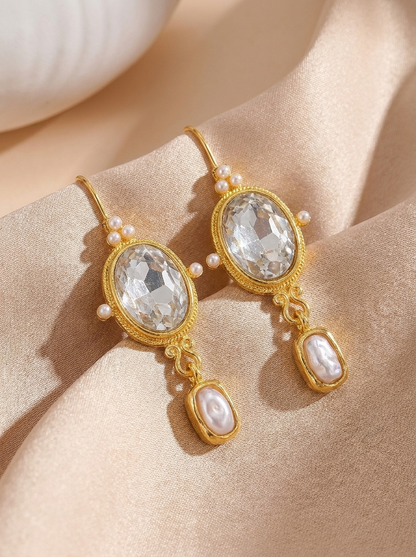 Maylin™ | Boucles d’oreilles vintage avec perle