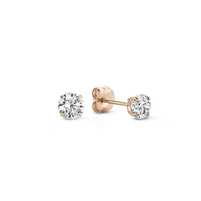 Boucles d'oreilles avec Pierre Larmes de Lune | Or