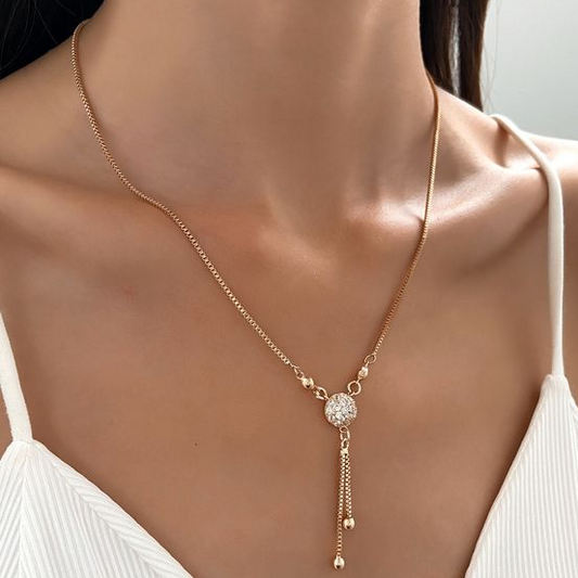 Collier Vintage en Or avec Pendentif