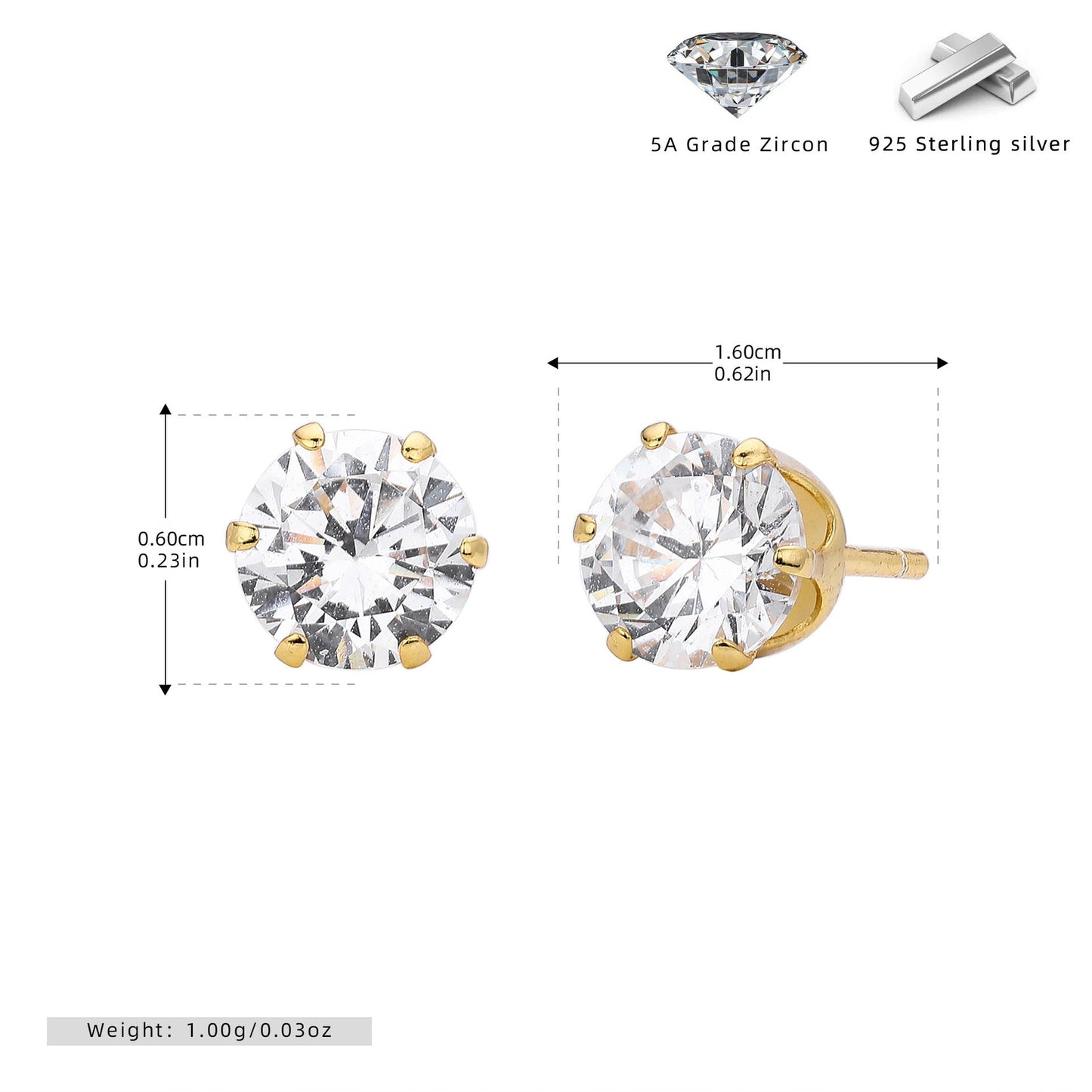 Boucles d'oreilles Tera | Or