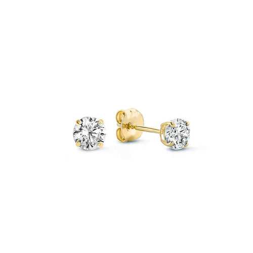 Boucles d'oreilles avec Pierre Larmes de Lune | Or