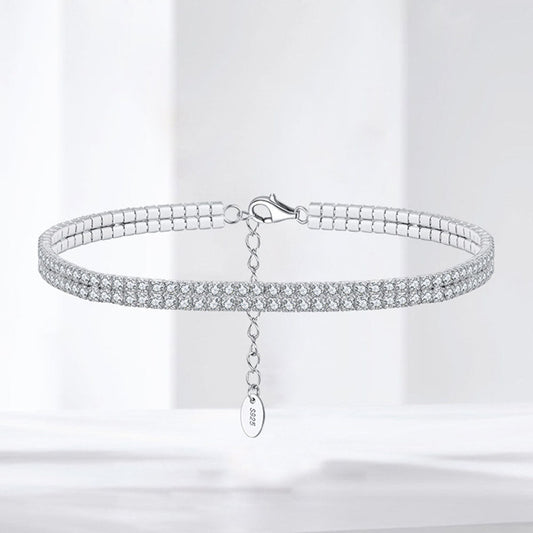 Arielle™ | Bracelet de Cheville Glamour Argenté