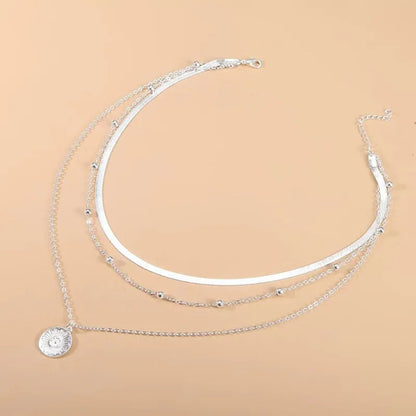 Collier triple en argent 925