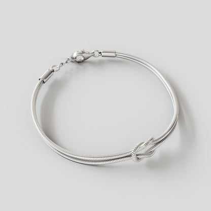 Bracelet infini 1+1