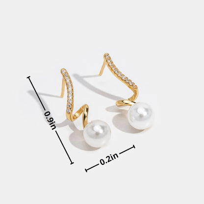 Créoles Tam Pearl Wave