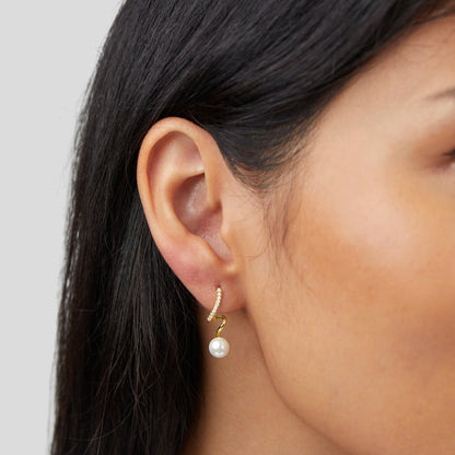 Créoles Tam Pearl Wave