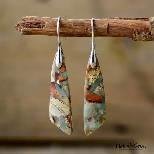 Naya™ | Boucles pierre naturelle
